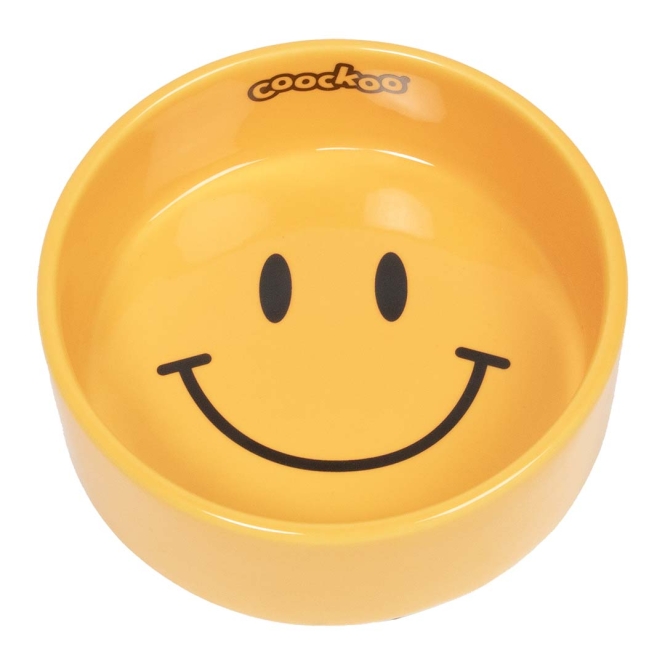 Coockoo Futternapf Smiley - 430ml-13.5x13.5x5cm