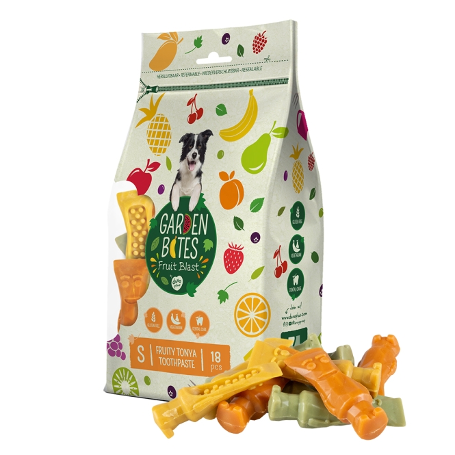 Garden Bites Fruity Tonya Toothpaste - S - 7,8cm / 18 Stück