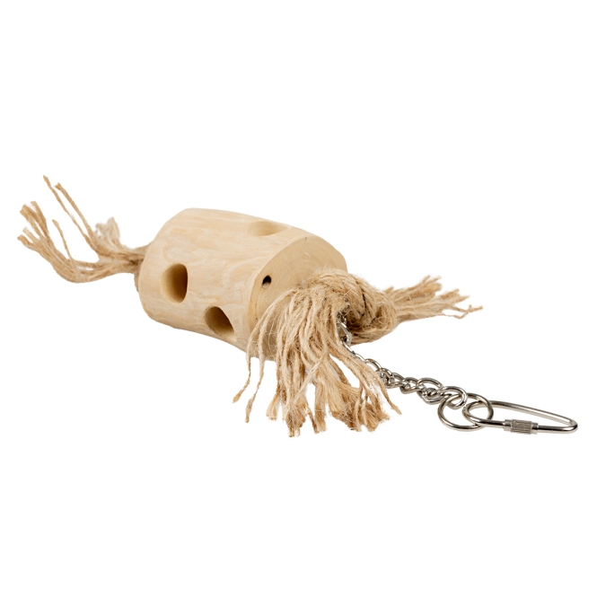 Duvoplus Snackbaumstamm aus Kaffeeholz - 24cm