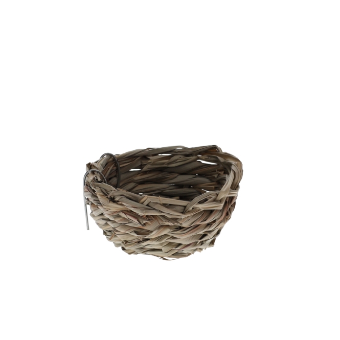 Duvoplus Schilfnest für Vögel - 3 Stück - Ø10cm