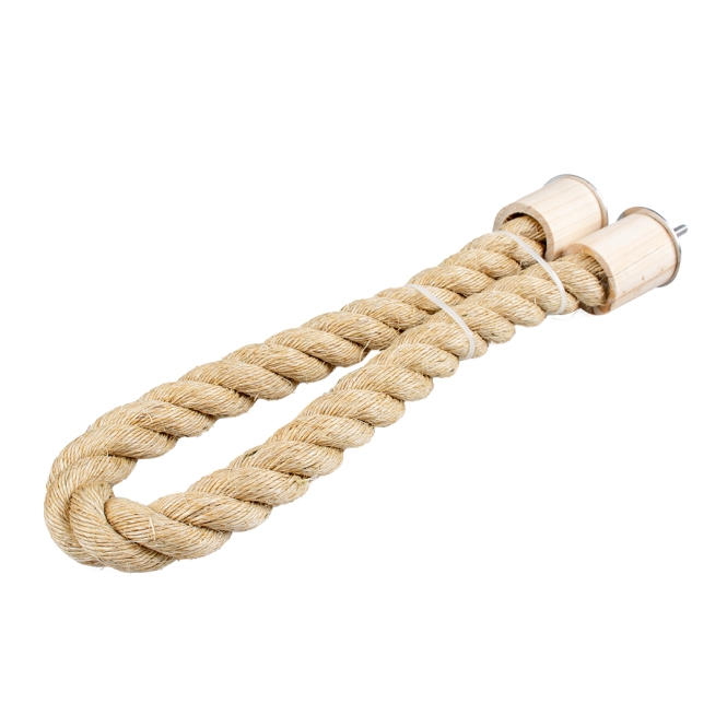 Duvoplus Sitzstange aus Baumwolle & Sisal - 37x1,6cm
