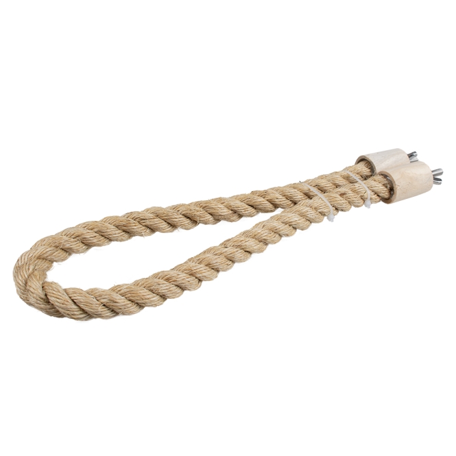 Duvoplus Sitzstange aus Baumwolle & Sisal - 37x1,6cm