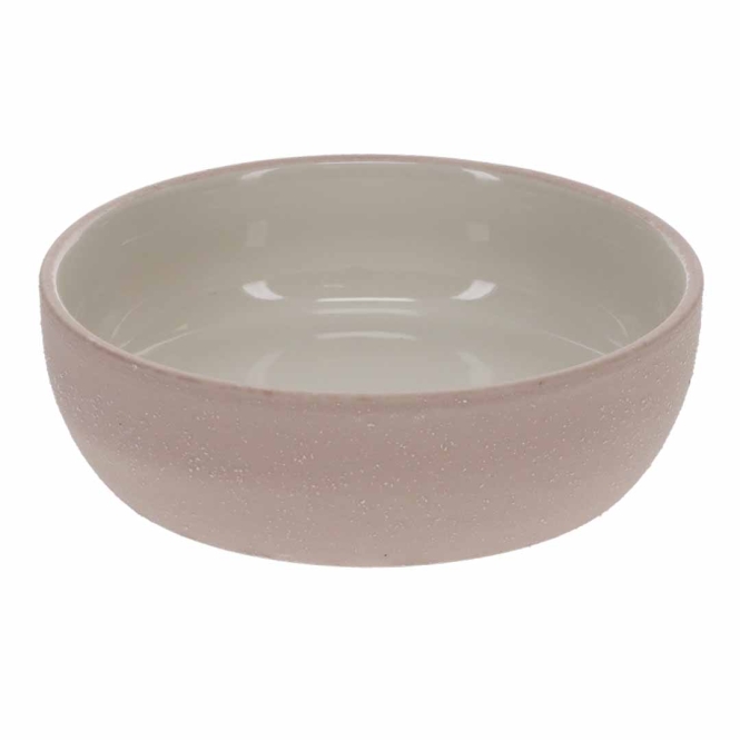Duvoplus Keramiknapf Stone Sandy Coral Rosa - 380ml - 14x14x4cm