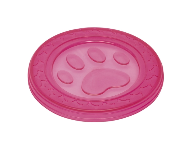 Nobby TPR Fly-Disc Paw pink - 22cm
