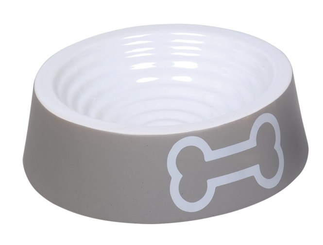Nobby Keramiknapf Big Bone - 700 ml / Ø 24 x 7 cm