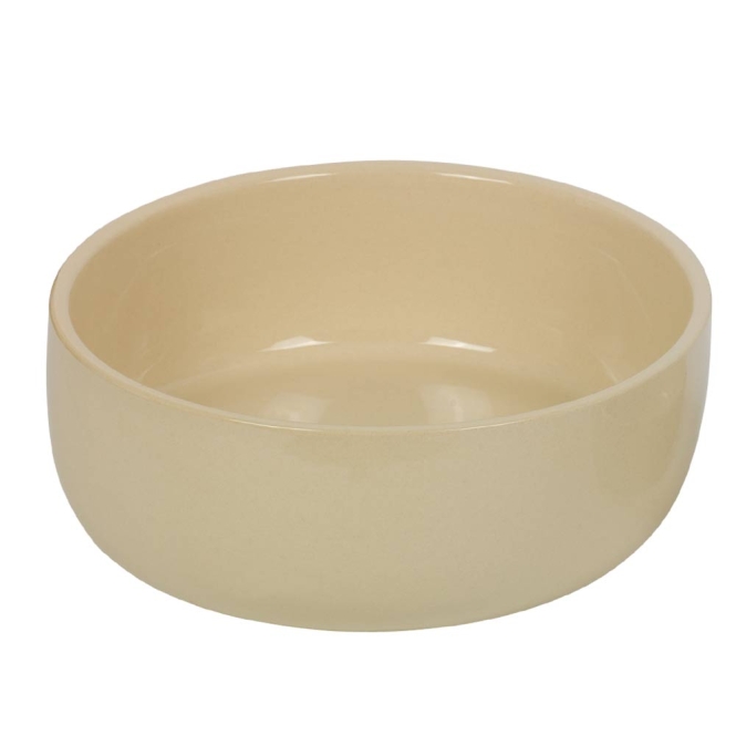 Nobby Keramiknapf Kaunis - creme - 2400 ml / Ø 24,0 x 8,0 cm