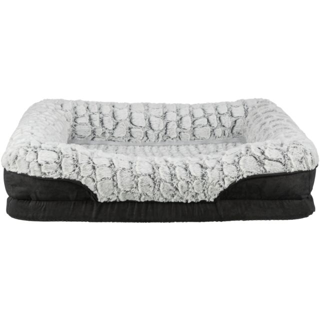 Trixie Vital Bett Lino - schwarz/grau - 70 × 55 cm