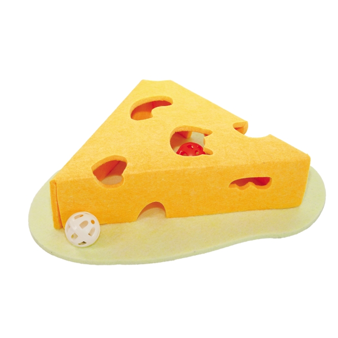 Nobby Katzenspielzeug Cheese aus Filz