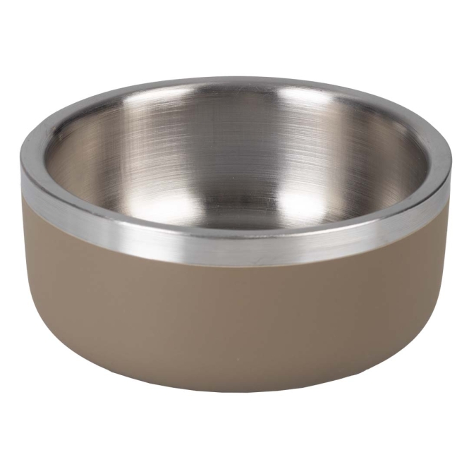 Duvoplus Futternapf Heavy Fix - braun - 350 ml / 12,5cm