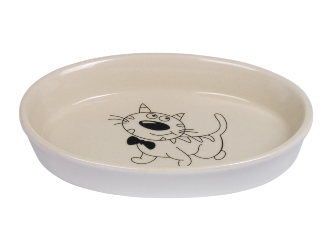 Nobby Keramikschale oval - creme
